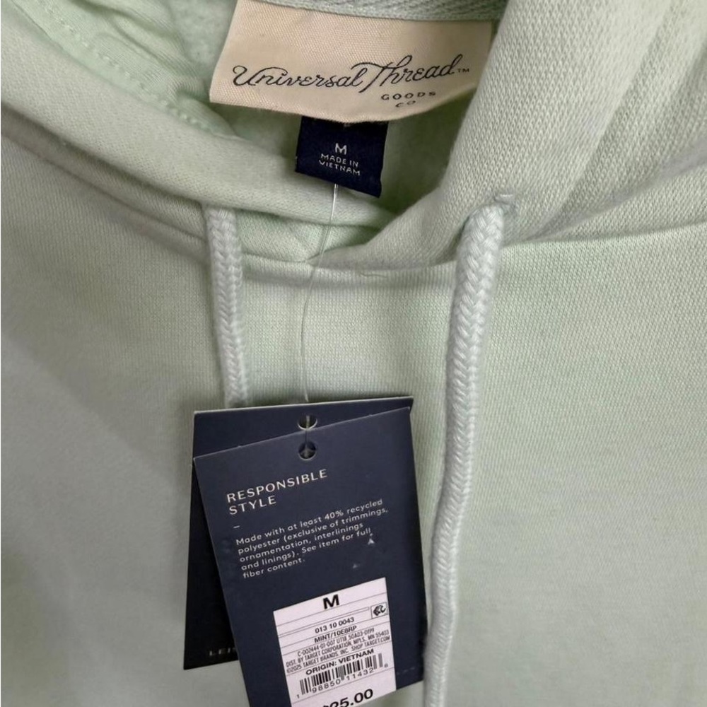 Universal Thread light green hoodie oversized - Picture 3 of 3